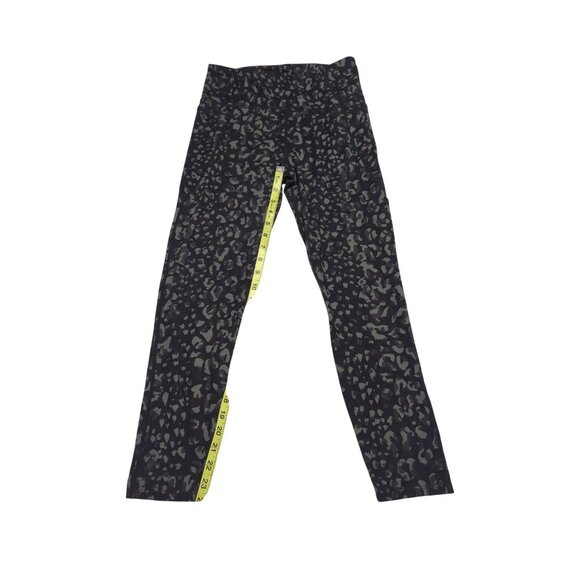 JoyLab Womens Medium Black & Gray Leopard Print High-Waisted Leggings - Picture 5 of 9